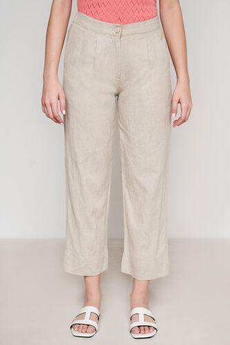 Royal Blue Straight-Fit Trouser, Natural, image 1